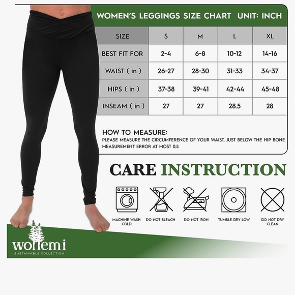 NWT Active Wear. Athletic wear. Leggings.Sustainable Recycled. 3 colors. S-XL. - Picture 3 of 9